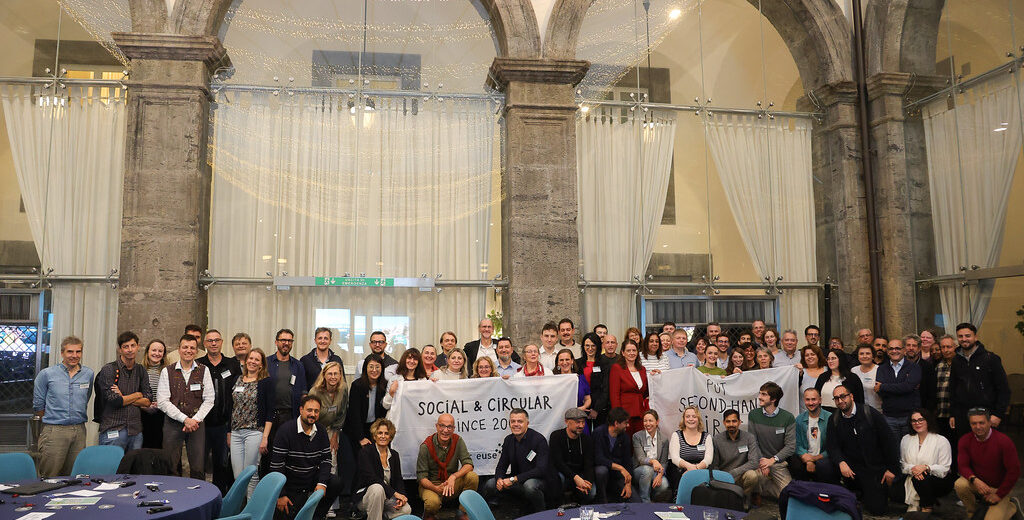 RREUSE Konferenz in Neapel, Gruppenbild Copyright: RREUSE
